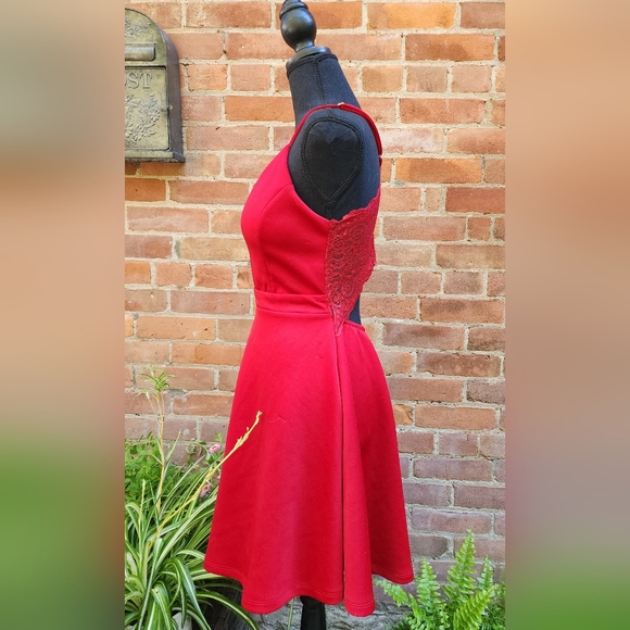 Revamped Red Dress - Picture 2 of 6